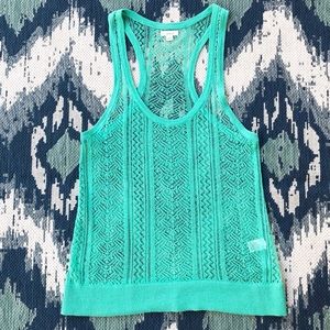 Women’s Small Aerie Racerback Layer Tank EUC💙